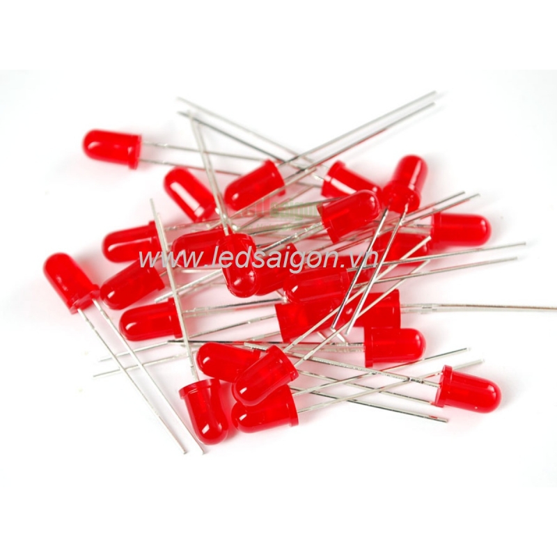 Led 5mm Rời Chân Đỏ
