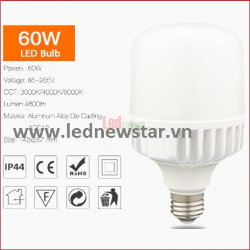 Búp Trụ Nhôm Newstar 30W