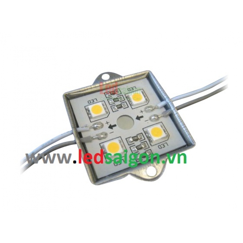Led Module 4 Bóng Đế Sắt