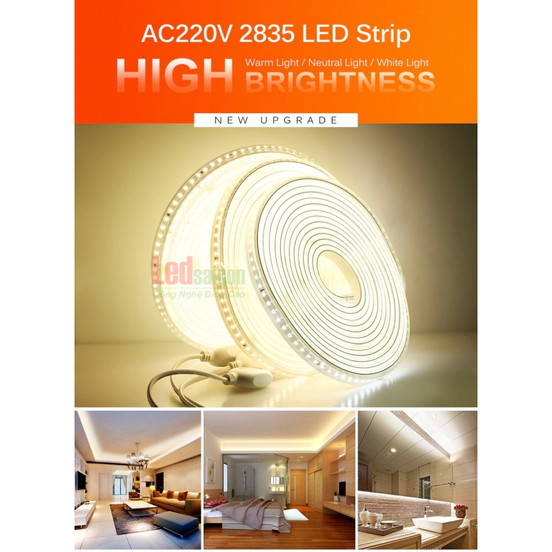 LED DÁN 5M 2835 240 LEDS