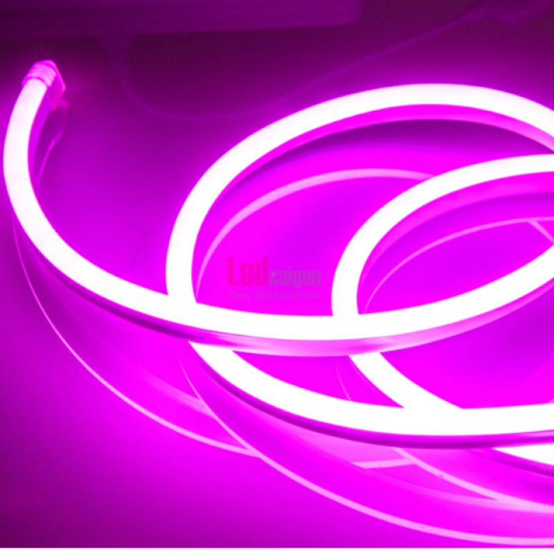 Led Dây Neon Flex 100M Màu Hồng