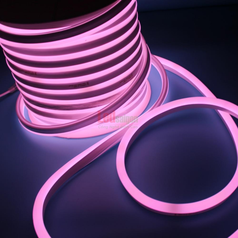 Led Dây Neon Flex 100M Màu Hồng