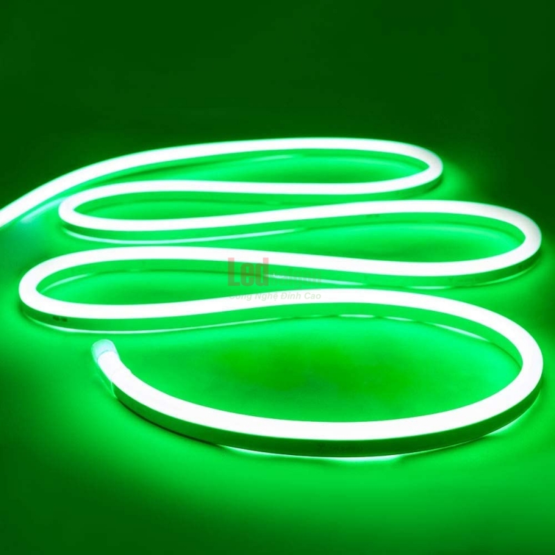 Led Dây Neon Sign 50M 12V Xanh lá