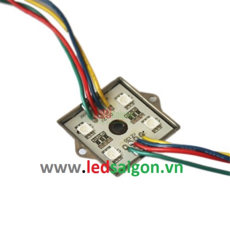 Led Module 4 Bóng Đế Sắt