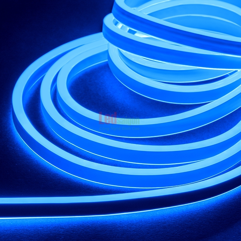 Led Dây Neon Flex 100M Màu Xanh