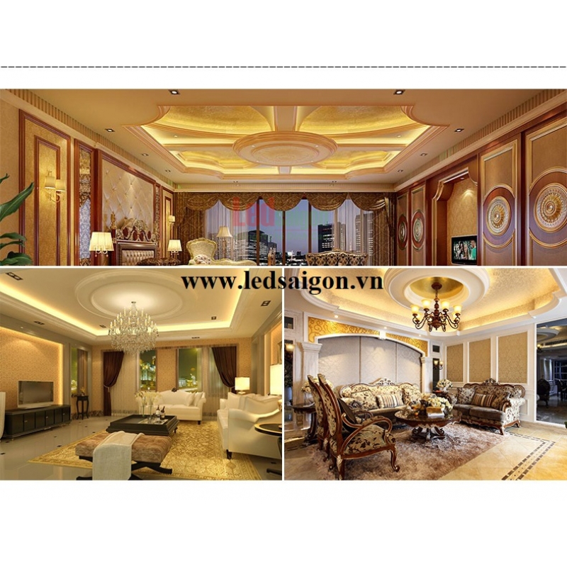 Led Thanh 3030 220V  Vàng Ngoài Trời