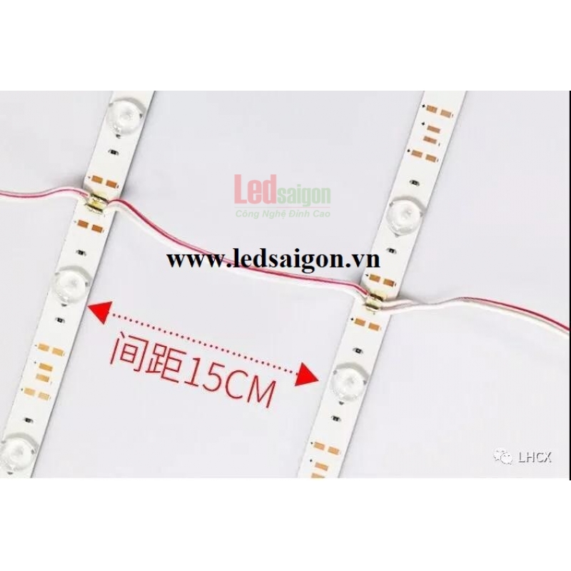 Led Thanh 3030 220V  Vàng Ngoài Trời