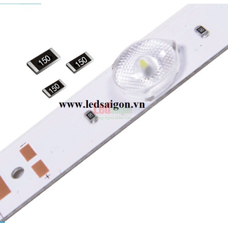 Led Thanh 3030 220V  Vàng Ngoài Trời