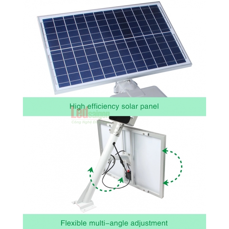 ĐÈN ĐƯỜNG NLMT BÀN CHẢI 100W