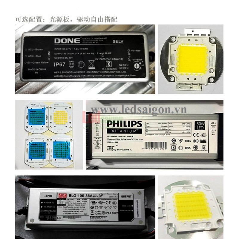 Đèn Pha Module Philips 600W