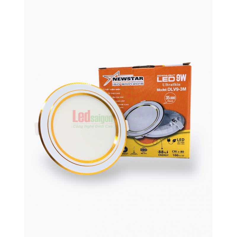 Đèn Led Downlight DLV9-3M