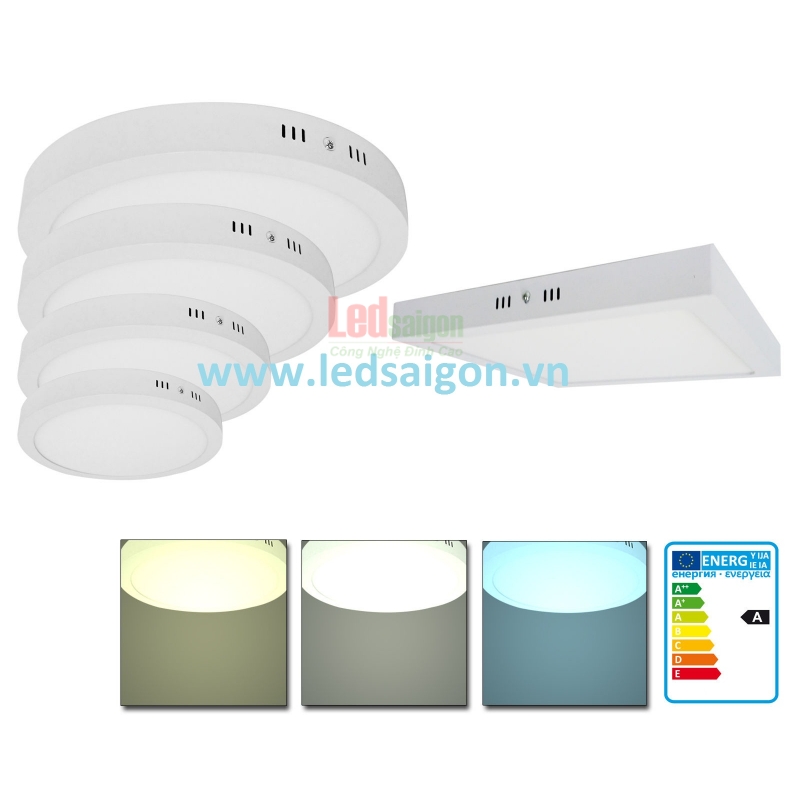 Ốp Trần Nổi Tròn 24W