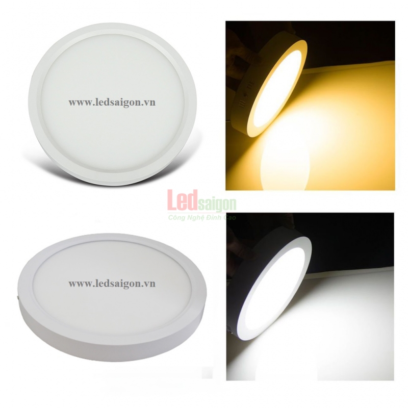 Đèn Led Ốp Trần Nổi Tròn 12W