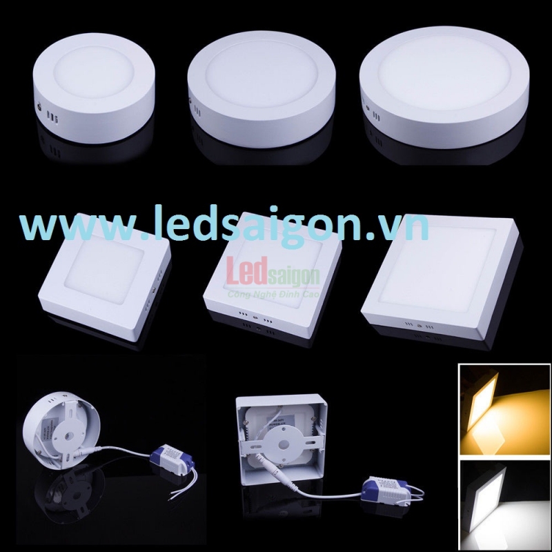 Ốp Trần Nổi Vuông 18W