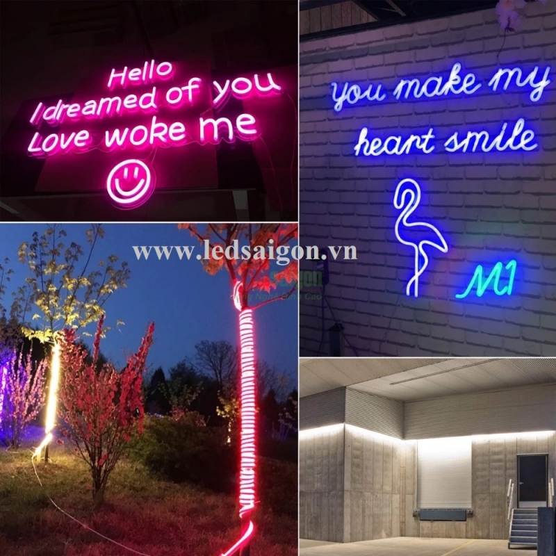  Led Dây Flex Neon 100M Trắng