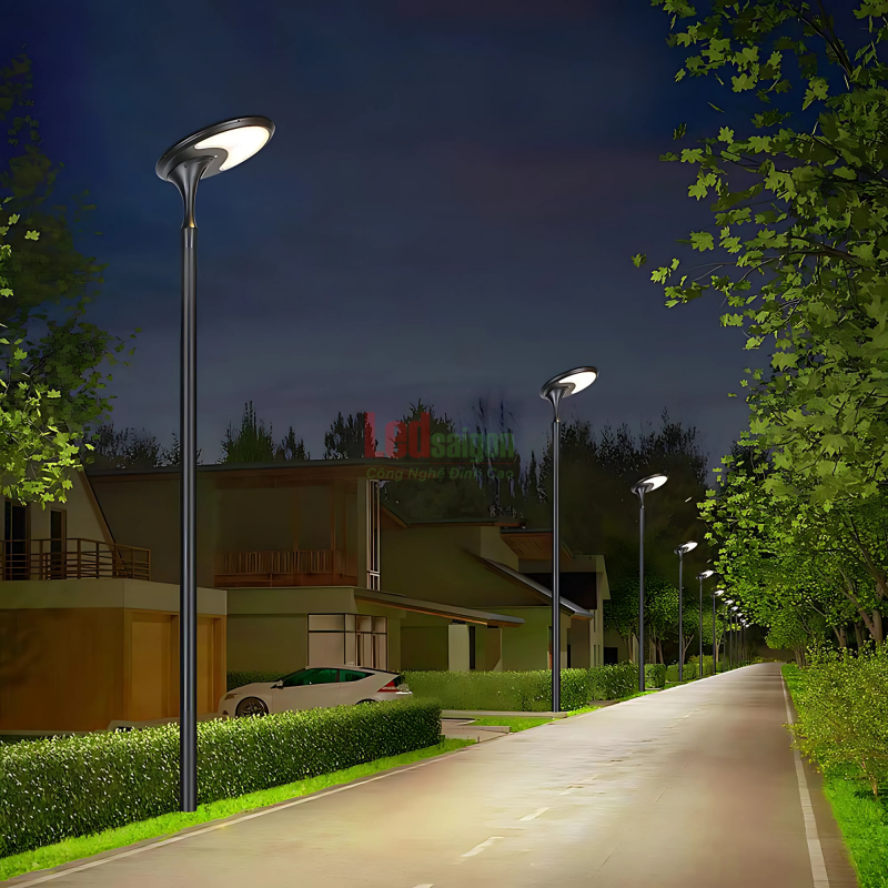 ĐÈN SÂN VƯỜN HÌNH CỐC PHÁT SÁNG 