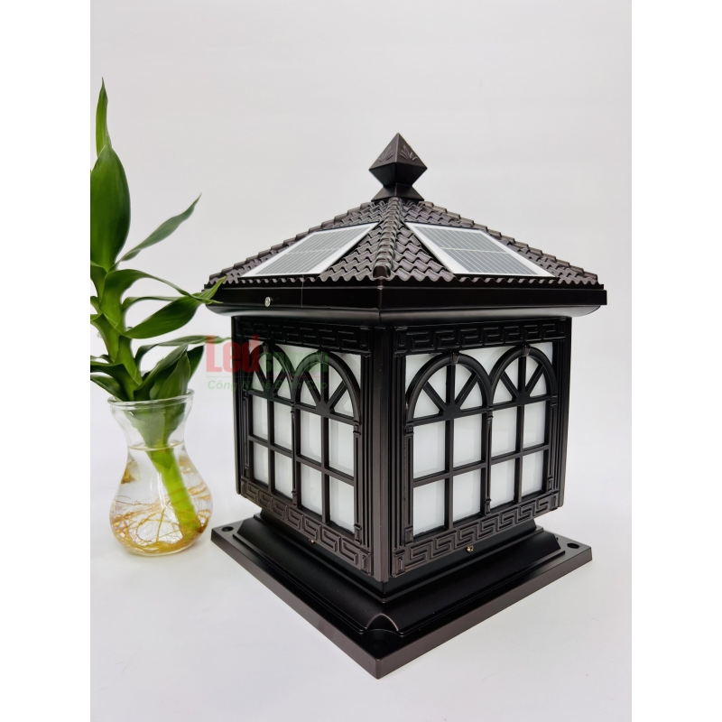 ĐÈN TRỤ CỔNG NLMT N250